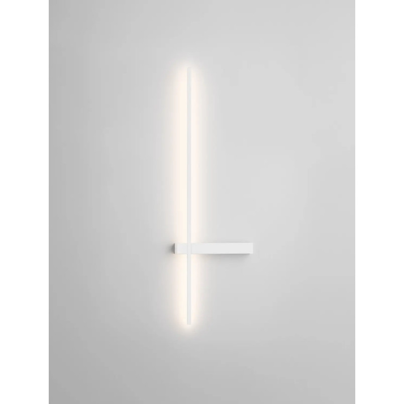 Kinkiet pionowy minimalistyczny Portella 73cm LED CCT 2700-3000-4000K biały