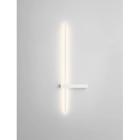 Kinkiet pionowy minimalistyczny Portella 73cm LED CCT 2700-3000-4000K biały