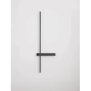 Kinkiet pionowy minimalistyczny Portella 73cm LED CCT 2700-3000-4000K czarny