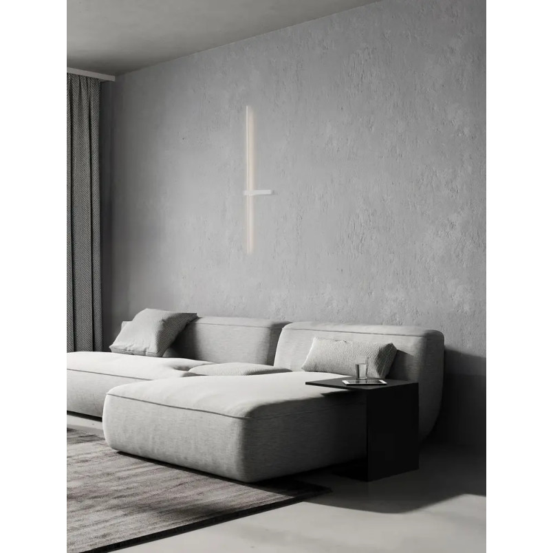 Kinkiet pionowy minimalistyczny Portella 103cm LED CCT 2700-3000-4000K biały