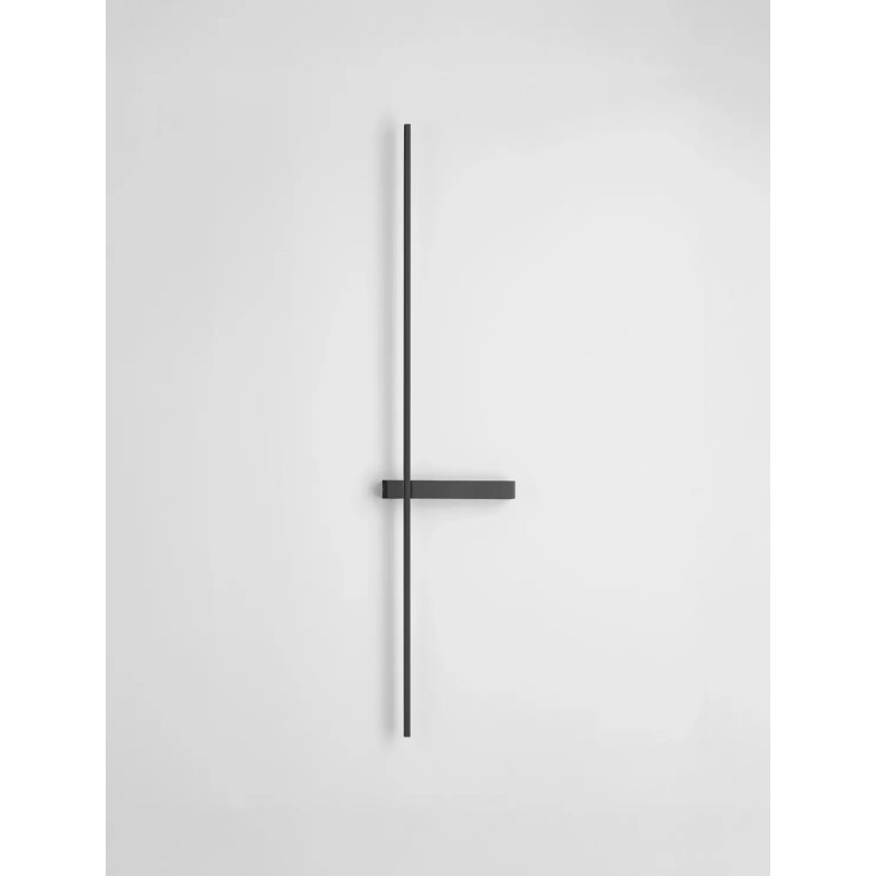Kinkiet pionowy minimalistyczny Portella 103cm LED CCT 2700-3000-4000K czarny