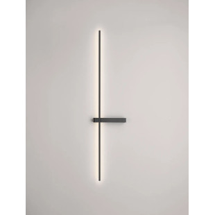 Kinkiet pionowy minimalistyczny Portella 103cm LED CCT 2700-3000-4000K czarny