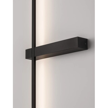 Kinkiet pionowy minimalistyczny Portella 103cm LED CCT 2700-3000-4000K czarny