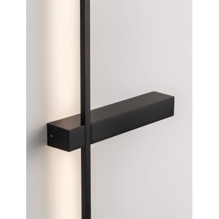 Kinkiet pionowy minimalistyczny Portella 103cm LED CCT 2700-3000-4000K czarny