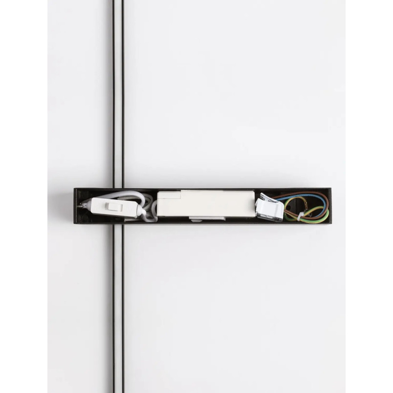 Kinkiet pionowy minimalistyczny Portella 103cm LED CCT 2700-3000-4000K czarny