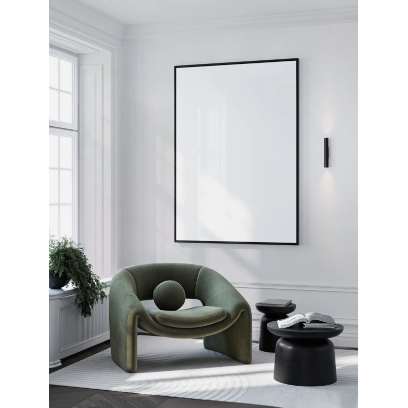 Kinkiet tuba góra-dół Badini H25cm LED 3000K czarny