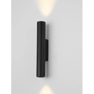 Kinkiet tuba góra-dół Badini H25cm LED 3000K czarny