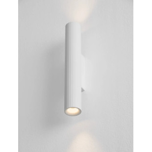 Kinkiet tuba góra-dół Badini H25cm LED 3000K biały