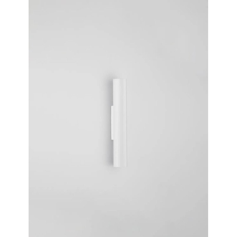Kinkiet tuba góra-dół Badini H25cm LED 3000K biały