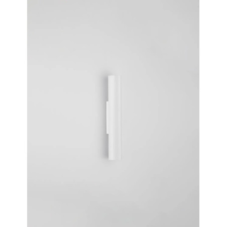 Kinkiet tuba góra-dół Badini H25cm LED 3000K biały