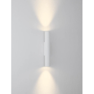 Kinkiet tuba góra-dół Badini H25cm LED 3000K biały