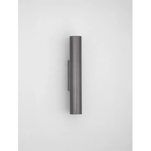 Kinkiet tuba góra-dół Badini H25cm LED 3000K ciemny nikiel