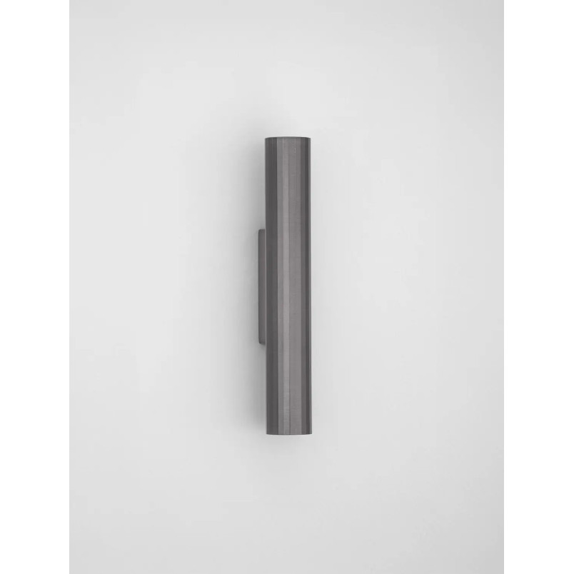 Kinkiet tuba góra-dół Badini H25cm LED 3000K ciemny nikiel