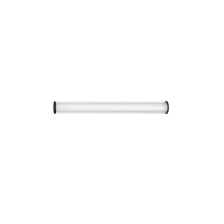 Kinkiet podłużny do łazienki Compre 60cm LED 3000-4000K przezroczysty / czarny