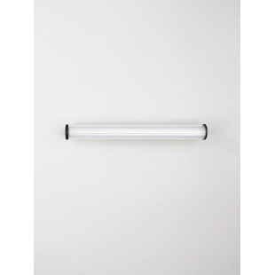 Kinkiet podłużny do łazienki Compre 60cm LED 3000-4000K przezroczysty / czarny