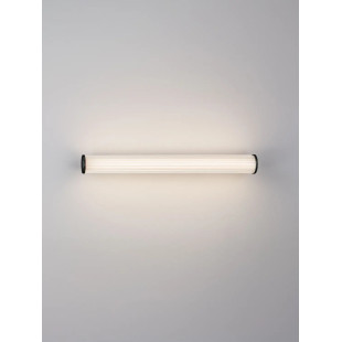 Kinkiet podłużny do łazienki Compre 60cm LED 3000-4000K przezroczysty / czarny