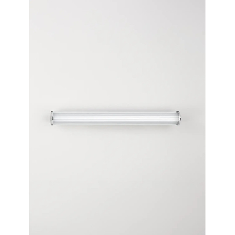 Kinkiet podłużny do łazienki Compre 60cm LED 3000-4000K przezroczysty / chrom