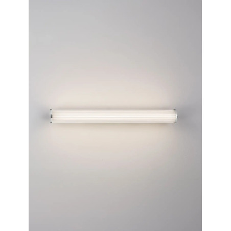 Kinkiet podłużny do łazienki Compre 60cm LED 3000-4000K przezroczysty / chrom