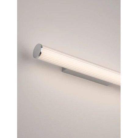 Kinkiet podłużny do łazienki Compre 60cm LED 3000-4000K przezroczysty / chrom