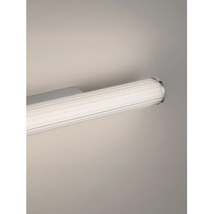 Kinkiet podłużny do łazienki Compre 60cm LED 3000-4000K przezroczysty / chrom