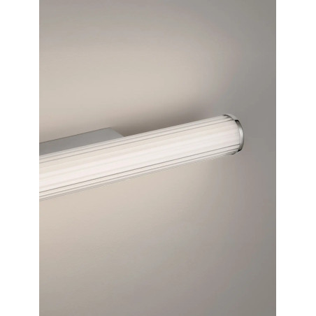 Kinkiet podłużny do łazienki Compre 60cm LED 3000-4000K przezroczysty / chrom