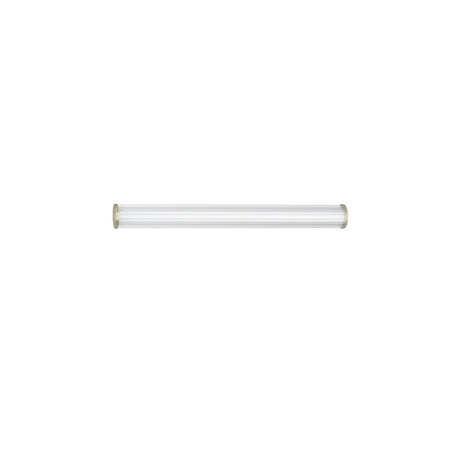 Kinkiet podłużny do łazienki Compre 60cm LED 3000-4000K przezroczysty / szczotkowane złoto