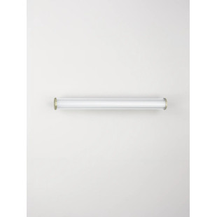 Kinkiet podłużny do łazienki Compre 60cm LED 3000-4000K przezroczysty / szczotkowane złoto
