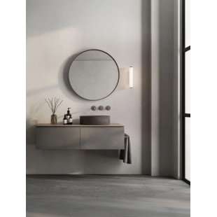 Kinkiet podłużny do łazienki Compre 30cm LED 3000-4000K przezroczysty / chrom