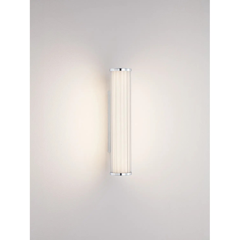 Kinkiet podłużny do łazienki Compre 30cm LED 3000-4000K przezroczysty / chrom