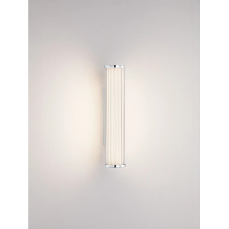 Kinkiet podłużny do łazienki Compre 30cm LED 3000-4000K przezroczysty / chrom