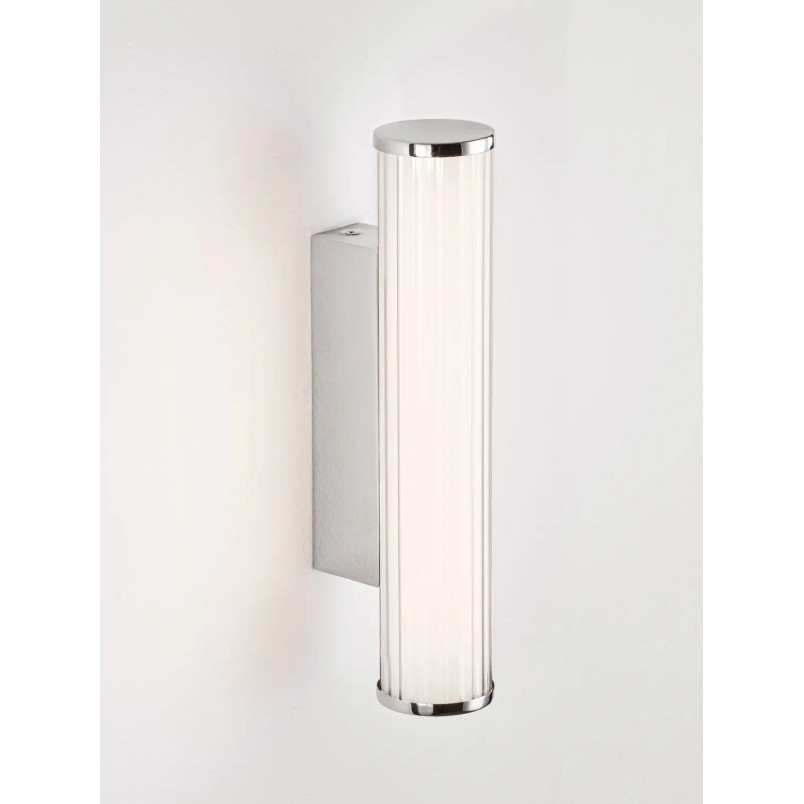 Kinkiet podłużny do łazienki Compre 30cm LED 3000-4000K przezroczysty / chrom