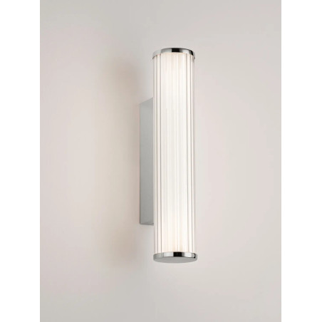 Kinkiet podłużny do łazienki Compre 30cm LED 3000-4000K przezroczysty / chrom