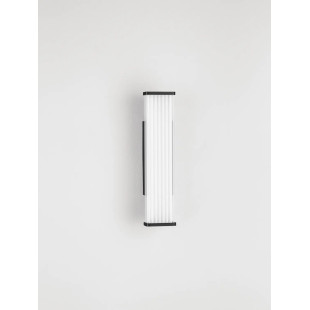 Kinkiet podłużny do łazienki Compre Flat 30cm LED 3000-4000K przezroczysty / czarny