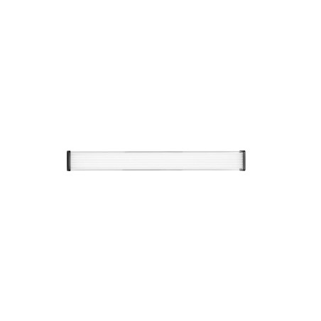 Kinkiet podłużny do łazienki Compre Flat 60cm LED 3000-4000K przezroczysty / czarny