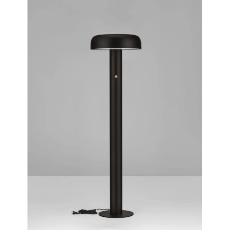 Lampa podłogowa modern ze ściemniaczem Ridotti 142cm LED 2700K czarna