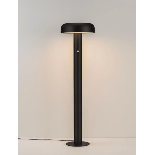 Lampa podłogowa modern ze ściemniaczem Ridotti 142cm LED 2700K czarna