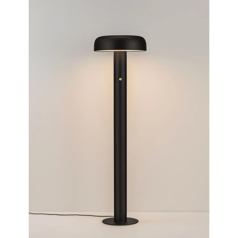 Lampa podłogowa modern ze ściemniaczem Ridotti 142cm LED 2700K czarna