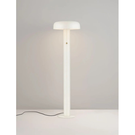 Lampa podłogowa modern ze ściemniaczem Ridotti 142cm LED 2700K kremowa