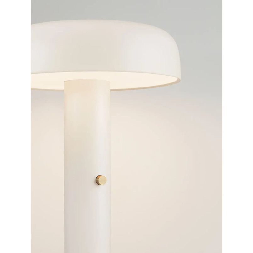 Lampa podłogowa modern ze ściemniaczem Ridotti 142cm LED 2700K kremowa