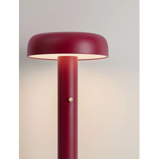 Lampa podłogowa modern ze ściemniaczem Ridotti 142cm LED 3000K bordowa