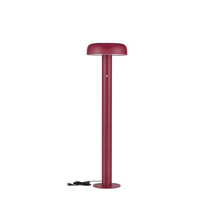 Lampa podłogowa modern ze ściemniaczem Ridotti 142cm LED 2700K bordowa