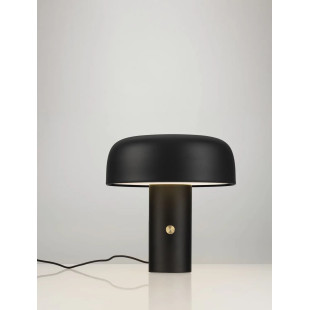 Lampa stołowa "grzybek" ze ściemniaczem Ridotti 30cm LED 3000K czarna