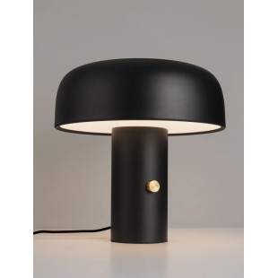 Lampa stołowa "grzybek" ze ściemniaczem Ridotti 30cm LED 3000K czarna
