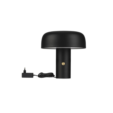 Lampa stołowa "grzybek" ze ściemniaczem Ridotti 30cm LED 2700K czarna