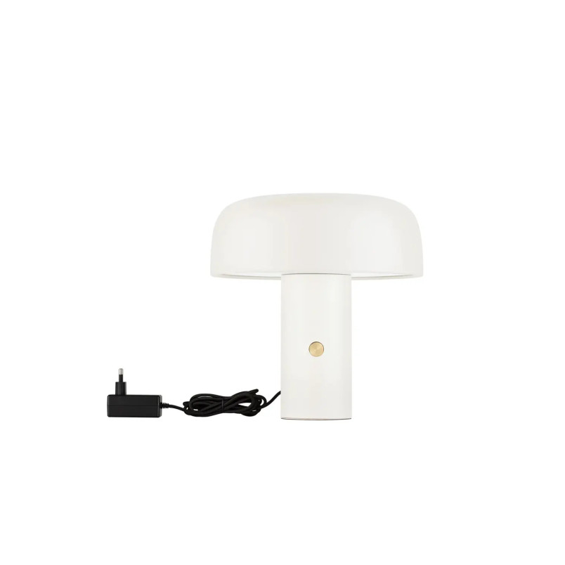Lampa stołowa "grzybek" ze ściemniaczem Ridotti 30cm LED 3000K kremowa
