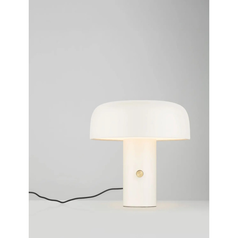 Lampa stołowa "grzybek" ze ściemniaczem Ridotti 30cm LED 3000K kremowa