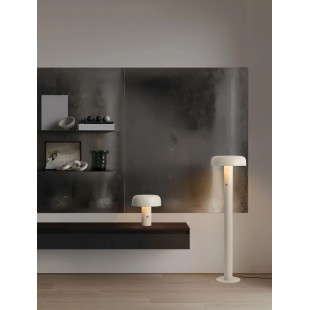 Lampa stołowa "grzybek" ze ściemniaczem Ridotti 30cm LED 2700K kremowa