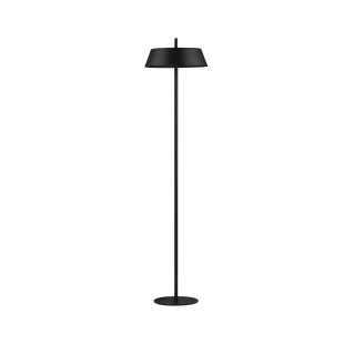 Lampa podłogowa modern ze ściemniaczem Roggio 147cm LED 3000K czarna
