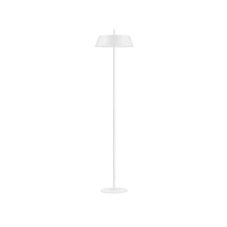 Lampa podłogowa modern ze ściemniaczem Roggio 147cm LED 3000K biała
