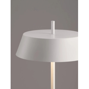 Lampa podłogowa modern ze ściemniaczem Roggio 147cm LED 3000K biała